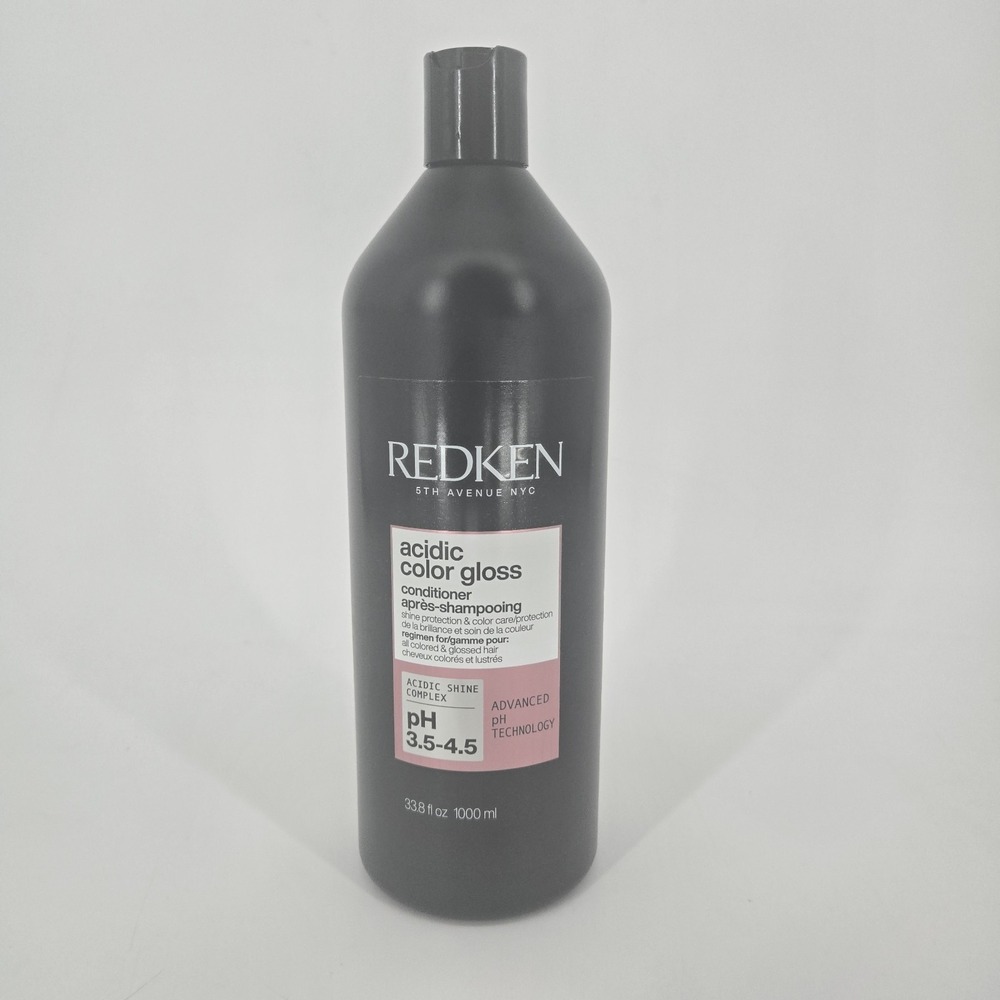 Redken Acidic Color Gloss Conditioner 33.8 oz Acidic Shine Complex PH 3.5-4.5